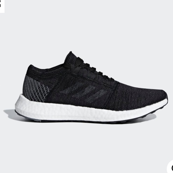adidas Shoes - Adidas all black pure boost go running shoes
